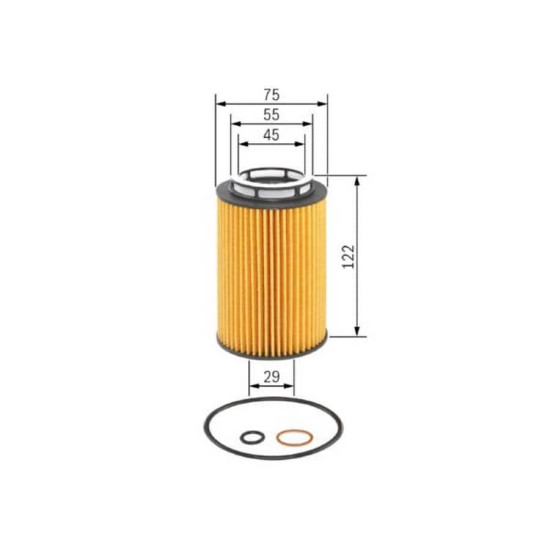 Bmw BOSCH Yag Filtresi 11427583220 F06 F07 F10 Bmw BOSCH Yag Filtresi 11427583220 F06 F07 F10 yedek parça