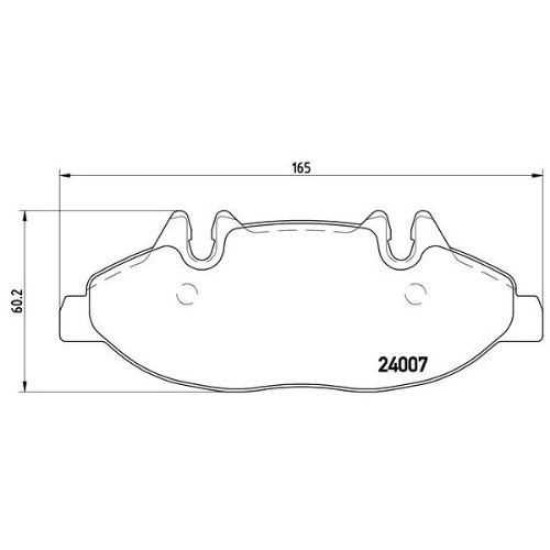 BOSCH BALATA VİTO ÖN Y.M 24007202BSH BOSCH BALATA VİTO ÖN Y.M 24007202BSH yedek parça