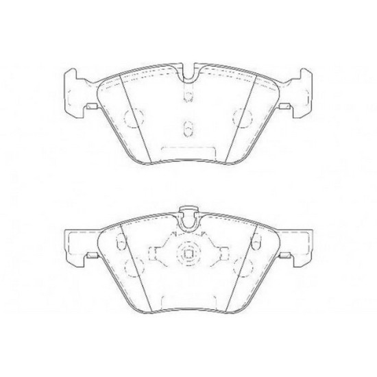 BOSCH Fren Balatası Ön 34116858047 F10 F10 LCI F11 F11 LCI F18 F18 LCI yedek parça