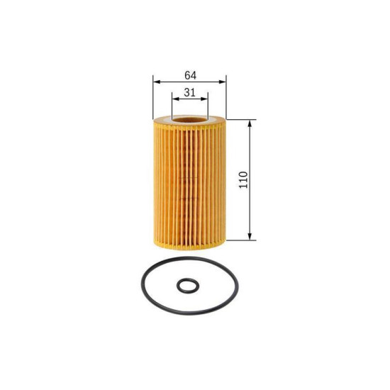 Mercedes BSG Yag Filtresi A6511800109 W176 246 117 yedek parça