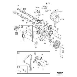 Volvo BORGWARNER Eksantrik Zincir Seti 31272502 VOLVO XC90 II Volvo BORGWARNER Eksantrik Zincir Seti 31272502 VOLVO XC90 II