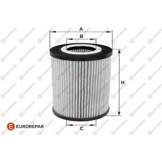 Mercedes EUROREPAR Yag Filtresi A2711800509 W204 W212 yedek parça