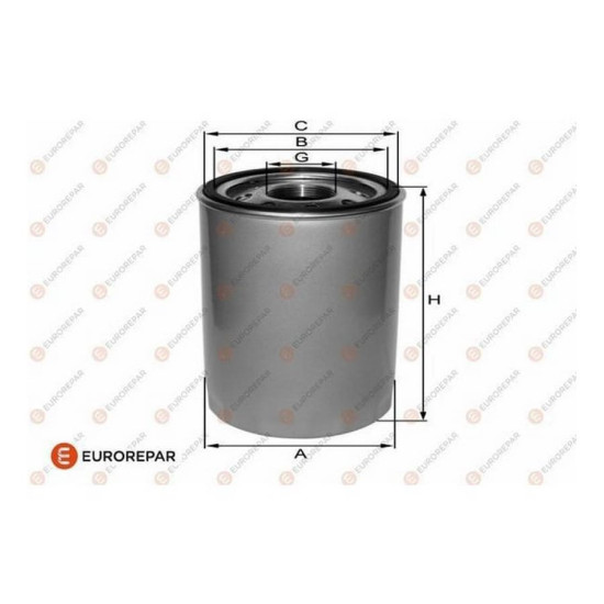 Mercedes EUROREPAR Yag Filtresi A0001802810 SMART FORFOUR 454 yedek parça