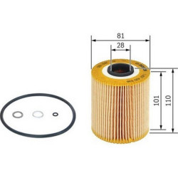 Bmw FILTRON Yag Filtresi 11421730389 E34 E36