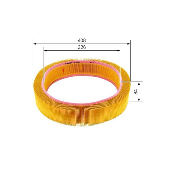 Mercedes FILTRON Hava Filtresi A0020948704 W124 W126 yedek parça