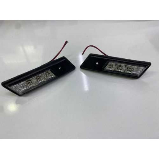 HASPART Çamurluk Sinyali E30 E36 Kristal Beyaz (LEDli) Set Sağ-Sol 63131367801-802HSP yedek parça