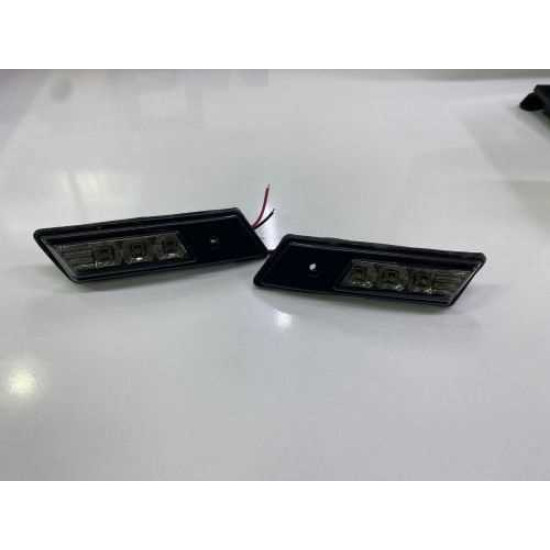 HASPART Çamurluk Sinyali E30 E36 Kristal Füme (LEDli) Set Sağ Sol 63131367801-802HSPA yedek parça