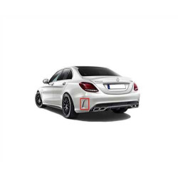 HASPART Tampon Izgarası W205 Arka Sağ Kapalı -AMG- 2058850153HSP