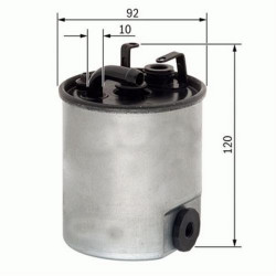 Mercedes HENGST Yakit Filtresi A6120920001 SPRT 316.416CDI Mercedes HENGST Yakit Filtresi A6120920001 SPRT 316.416CDI