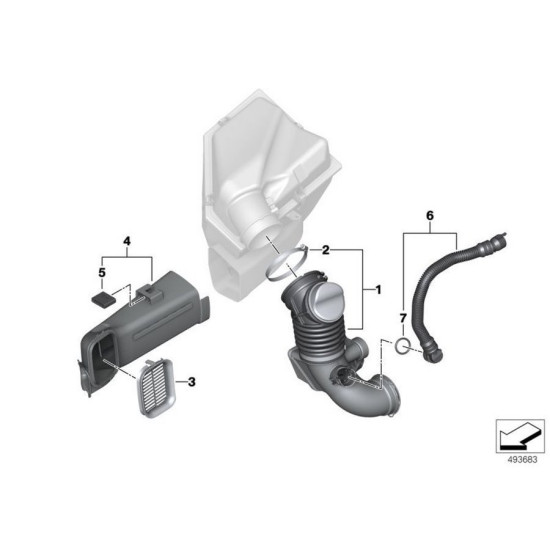 IOE-BMW Hava Filtre Borusu 13718573140 2F45 F46 5G30 G31 6G32 G11 G12 8G15 X3 G02 X5 G05 IOE-BMW Hava Filtre Borusu 13718573140 2F45 F46 5G30 G31 6G32 G11 G12 8G15 X3 G02 X5 G05 yedek parça