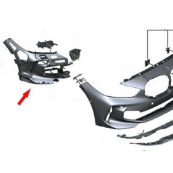 IOE-BMW Tampon Bağlantı Bakaliti Ön Sağ 51118070938 F40 IOE-BMW Tampon Bağlantı Bakaliti Ön Sağ 51118070938 F40