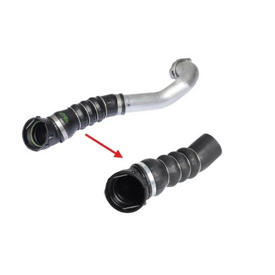 IOE-BMW Turbo Hortumu 11617808416 E60 E61 yedek parça