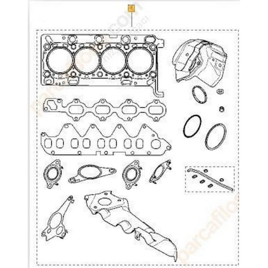 İthal Motor Üst Conta Tamir Takımı R9M(Silindir Kapak Contasız) 101015474R İthal Motor Üst Conta Tamir Takımı R9M(Silindir Kapak Contasız) 101015474R yedek parça