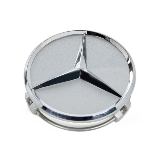 Jant Göbeği Arması Takım C-CLASS CL CLS SLK ML GLK A-CLASS B CLASS W204 W212 W210 W221 W220 CC W209 S C217 72 MM GRİ 3 Ayaklı Telli A2204000125 yedek parça