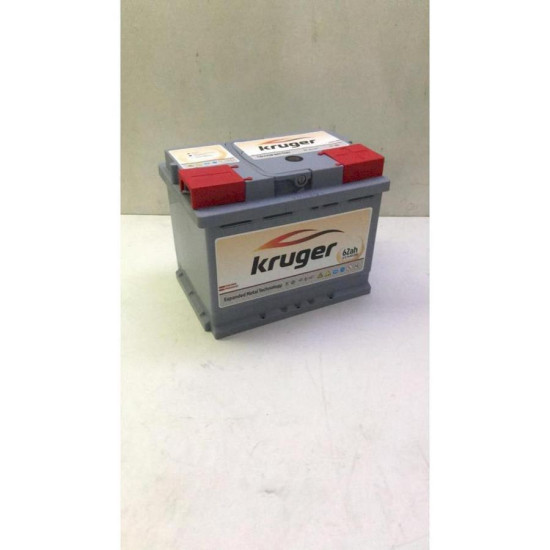 AKÜ 62 AMP 540A (EN) KRUGER KB12V62 AKÜ 62 AMP 540A (EN) KRUGER KB12V62 yedek parça