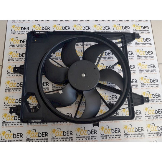 Kangoo 2 - II Fan Motoru+Pervanesi Davlumbazlı 7701045816 yedek parça