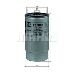 Bmw MAHLE Yakit Filtresi 13327788647 E38