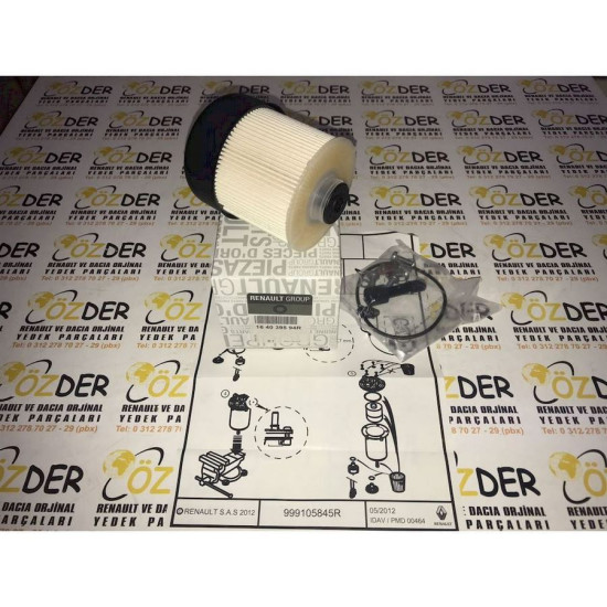 Clio 4 - IV Yakıt Mazot Filtresi 164039594R Clio 4 - IV Yakıt Mazot Filtresi 164039594R yedek parça