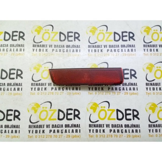 Duster 1 - I Arka Tampon Reflektörü Sol 265654344R Duster 1 - I Arka Tampon Reflektörü Sol 265654344R yedek parça