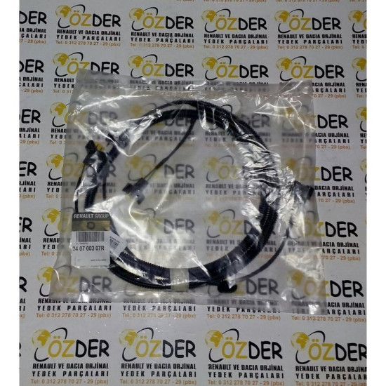 Fluence Ön Tampon Sis Kablosu Tesisatı 240700307R Fluence Ön Tampon Sis Kablosu Tesisatı 240700307R yedek parça