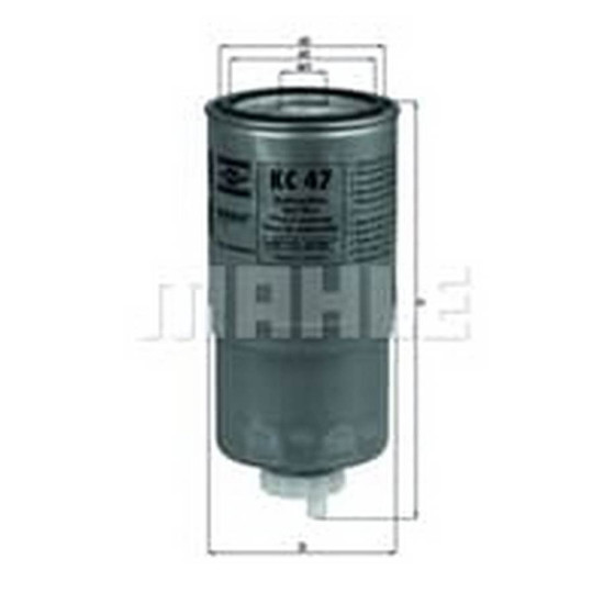 MAHLE Yakıt Filtresi 13322246653 E36 E34 MAHLE Yakıt Filtresi 13322246653 E36 E34 yedek parça