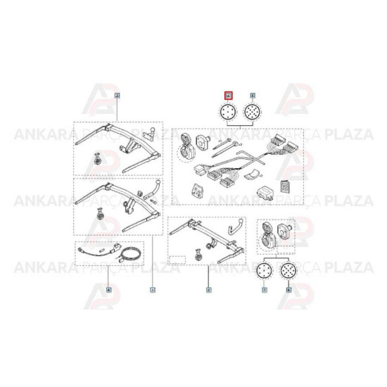 Mais 7 Broşlu Kablo Bağlantı Clio-Iı 7711226772 Mais 7 Broşlu Kablo Bağlantı Clio-Iı 7711226772 yedek parça
