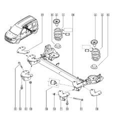 Mais Arka Dingil Ara Destek Parçası Yeni Kangoo 554638692R Mais Arka Dingil Ara Destek Parçası Yeni Kangoo 554638692R