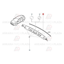 Mais Bagaj Nıkelajı Fluence 848105695R 848102881R