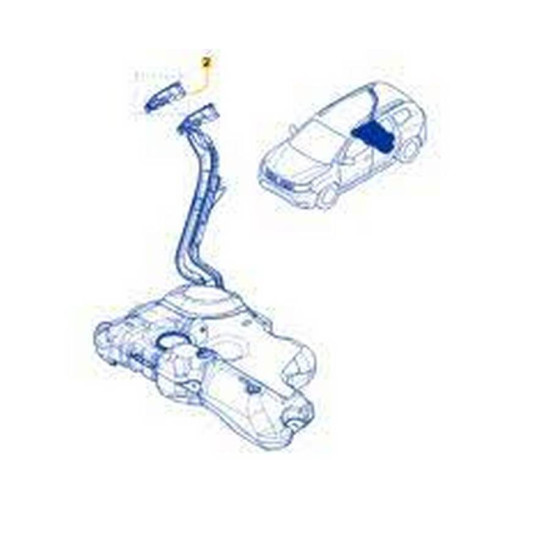 Mais Depo Kapağı Dolum Ağzı Duster Xjd 172403269R yedek parça