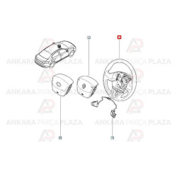 Mais Direksiyon Simidi Fluence 484001179R