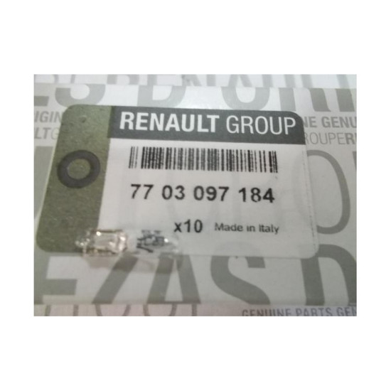 Mais Gösterge Ampulü 1.2 W. 7703097184 Mais Gösterge Ampulü 1.2 W. 7703097184 yedek parça