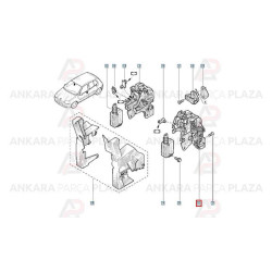 Mais Kapı Kılıdı Ön Sol Clıo Iı 8200138037