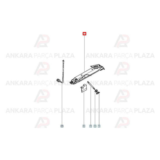 Mais Krıko Ve Kolu Solenza 6001541878 yedek parça