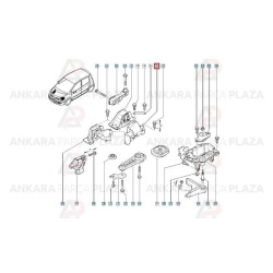 Mais Motor Kulağı Clıo Iıı 8200499925 Mais Motor Kulağı Clıo Iıı 8200499925