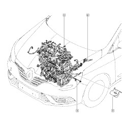 Mais Motor Tesisatı R9M Kadjar 240118833R