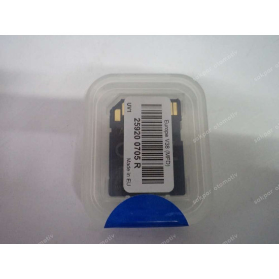 Mais Navigasyon Hafıza Kartı Captur 259200705R Mais Navigasyon Hafıza Kartı Captur 259200705R yedek parça