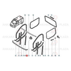 Mais Ön Cam Alt Fitili Trafıc Iı 7701068975