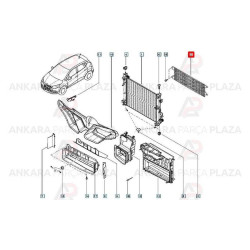 Mais Ön Tampon Orta Izgara Dokker 622549063R