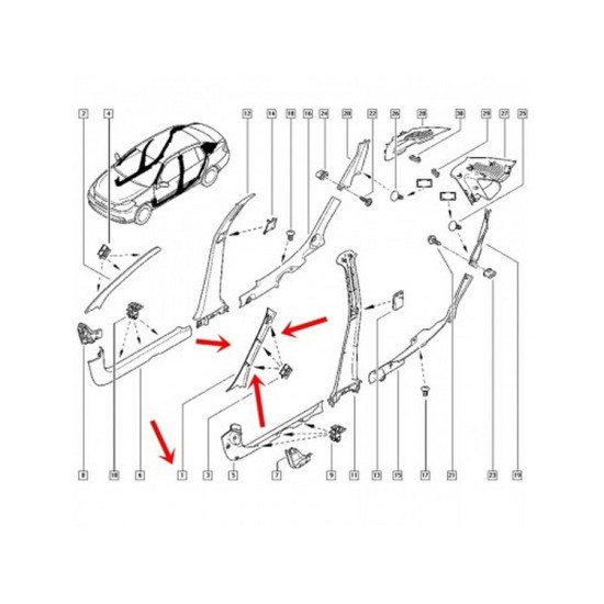 Mais Sol Cam Dıregı Bakalıtı Yenı Symbol 8200751988 Mais Sol Cam Dıregı Bakalıtı Yenı Symbol 8200751988 yedek parça