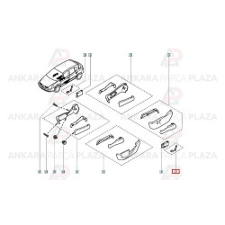 Mais Sol Kolt Ayar Dügmesı Takım Vls 7701206768 Mais Sol Kolt Ayar Dügmesı Takım Vls 7701206768