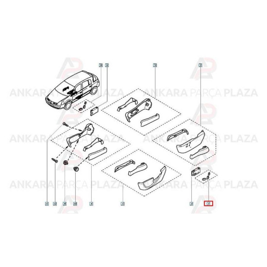 Mais Sol Kolt Ayar Dügmesı Takım Vls 7701206768 Mais Sol Kolt Ayar Dügmesı Takım Vls 7701206768 yedek parça