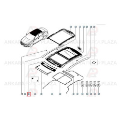 Mais Sunroof Fitili Talisman 913916702R