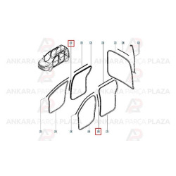 Mais Sürgülü Kapı Fıtılı Dokker 828365761R Mais Sürgülü Kapı Fıtılı Dokker 828365761R