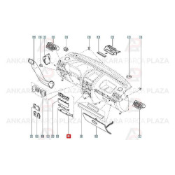 Mais Torpido Konsol Ön Kapak Clıo Iıı 8200966347 Mais Torpido Konsol Ön Kapak Clıo Iıı 8200966347