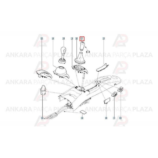 Mais Vites Kolu Topuzu Clıo Iıı Faz 2 8200438014 Mais Vites Kolu Topuzu Clıo Iıı Faz 2 8200438014 yedek parça