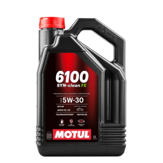 MOTUL Motul 6100 SYN-clean FE 5W30 Motor Yağı 5 Litre 5W30MOT yedek parça