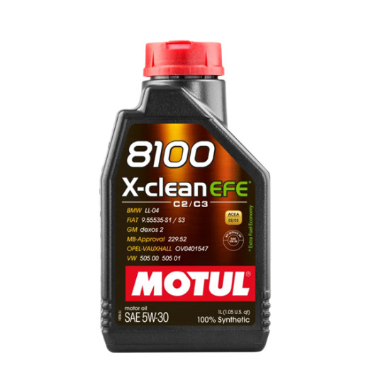 MOTUL Motul 8100 X-CLEAN EFE 5W30 Motor Yağı 1 Litre 5W30MOTU1 yedek parça