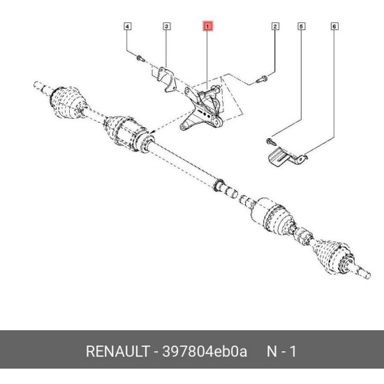 Orjinal Aks Bağlantı Ayağı Kadjar 397804Eb0A Orjinal Aks Bağlantı Ayağı Kadjar 397804Eb0A yedek parça