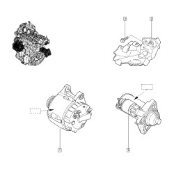 Orjinal Alternatör 210A Espace 8200960538