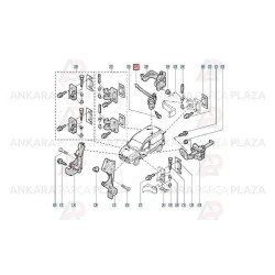 Orjinal Arka Kapı Gergısı Kango 7700303582 Orjinal Arka Kapı Gergısı Kango 7700303582